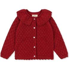 1-3M Kofter Konges Sløjd Holiday Cardigan - Savy Red