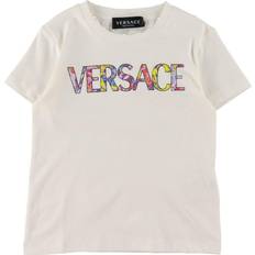 Versace Girls Kaleidoscopic Barocco T-Shirt White