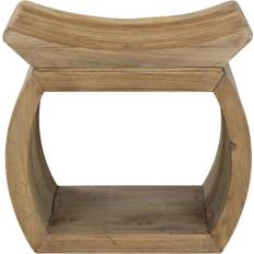 Seating Stools Uttermost 24814 Connor Elm Frame Seating Stool