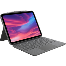 Logitech 60% - Nei Tastaturer Logitech Combo Touch Keyboard and folio case for iPad/iPad Pro/ iPad Air (Swiss)