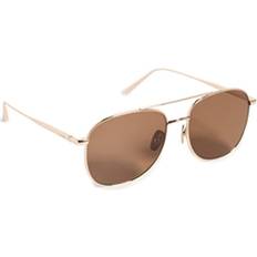 Chimi Solbriller Chimi Pilot Soft Gold Brown