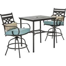 Bistro Sets Hanover MCLRDN3PCBRSW2 Montclair Three Bistro Set