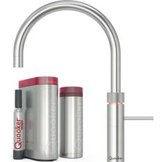 Quooker Armatur Quooker Fusion Round 5 in 1 inkl PRO3-B and Cube Rustfrit stål