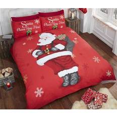 MCU Santa Claus Please Stop Here Bedding for Children 53.1x78.7"