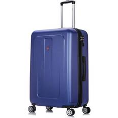 4 Wheels Luggage Dukap Crypto 32 Extra Large Hardside Luggage with Spinner Wheel, Suitcase