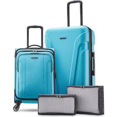 American Tourister 4 Wheels Suitcase Sets American Tourister Troupe Spinner Luggage Packing Cube