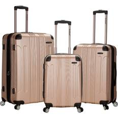 Hårda Resväskeset Rockland Sonic Luggage - 3 delar