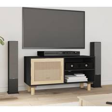 Rattan Bænke vidaXL massivt fyrretræ TV-bord