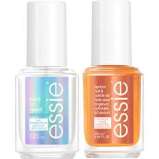 Oli per unghie Essie Hard to Resist Apricot Oil Duo Kit