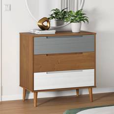 vidaXL MOLDE Chest of Drawer