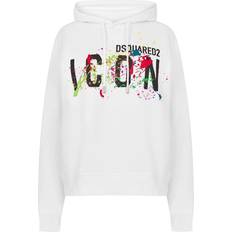 DSquared2 Herr Tröjor DSquared2 Men's Icon Splatter Hoodie