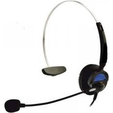 Headset telefon Basetech KJ-97 Telefon-Headset RJ10-hona Sladd, Mono