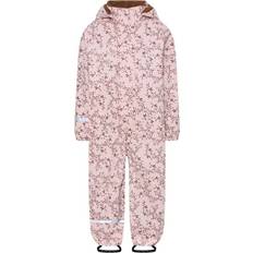 Regntøj med fleece CeLaVi Rain Suit with Fleece - Peach Whip (310295-5309)