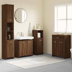 vidaXL 4 Piece Bathroom Furniture Set