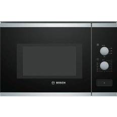 Bosch Inbyggd - Svart Mikrovågsugnar Bosch 4 microwave Solo microwave Svart