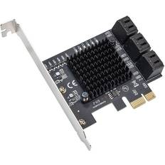 Syba 6 Port SATA III to PCIe 3.0 x1 Non-RAID Expansion Card