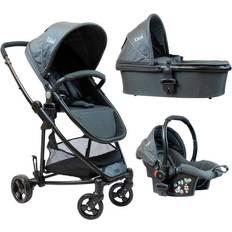 Barnevogn 3 in 1 Kikid Premium 3-in-1 barnevognssæt