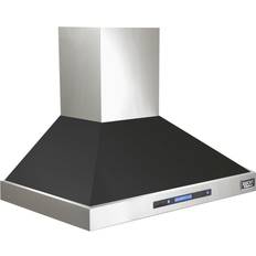 Extractor Fans Kucht Professional 30 900 CFM Ducted Mount Range Hood with Light, Black