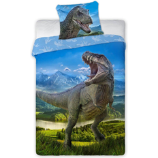 Dinosaurier Kinderzimmer MCU T-Rex Dinosaur Single Bed Duvet Cover Set 140x200cm