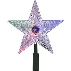 Multicolored Christmas Tree Ornaments Kurt Adler Color-Changing Star Christmas Tree Ornament 2.2"