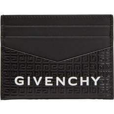 Givenchy 4G Jacquard Logo Card Holder Black