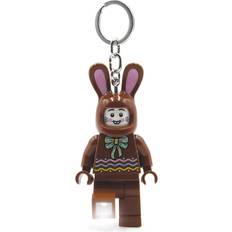 Braun Schlüsselanhänger Euromic LEGO - Keychain w/LED Chocolate Bunny 4006036-LGL-KE180H