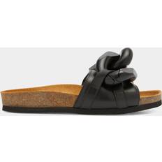 JW Anderson Kæde Slide Sandaler Dame - Sort
