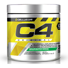 L-Theanine Pre-Workouts Cellucor C4 Original 30 Servings Sour Batch Bros