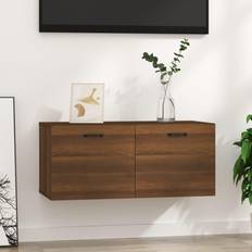 vidaXL Brown Wall Cabinet