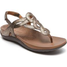 Brons - Dam Sandaler Rockport Womens Ramona Sandal Sneakers Bronze Bronze