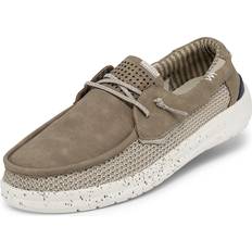 Hey Dude Men Boat Shoes Hey Dude Male Adult Men 112220536 Grip Beige