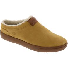 Slip-On Boat Shoes Timberland Ashwood Park Slipper Men's Tan Slipper Wheat/Suede