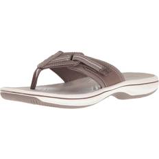 Clarks Sandals Clarks Brinkley Jazz (Women's) Sand/Grey