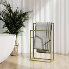 Gold Handtuchhalter vidaXL Freestanding Towel Rack