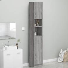 vidaXL Badkamerkast 32 x 25.5 x 190 cm Grijs