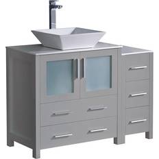 Wall Bathroom Cabinets Fresca FCB62-3012-V Torino 42" Free