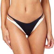 L*Space Billie Bikini Bottom Black-Cream