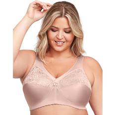Glamorise Blød Bh Full Figure Plus Size - Natur