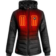 Women's 5V Battery Heated Hooded Puffer Jacket 
