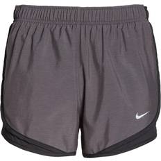 Gray - Women Shorts Nike Tempo Women's Brief - Black Heather/Black/Wolf Grey