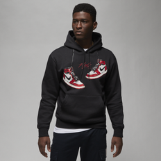 Jordan hoodie red Jordan Mens Pullover Hoodie Mens Black/Red