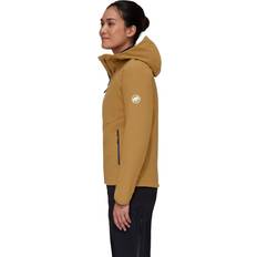 Mammut Women's Ultimate Comfort Softshell Hooded Jacket - Bleu