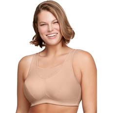 Glamorise Sports-Bh Full Figure Plus Size No-bounce - Beige