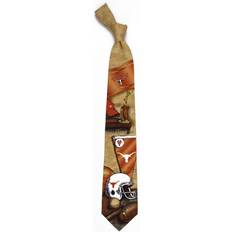 Beige - Men Ties Eagles Wings Men's Texas Longhorns Nostalgia Tie