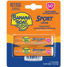 SPF Lip Care Banana Boat Sport Ultra Lip Balm Sunscreen, Spectrum SPF 50, .15oz.