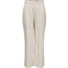 Femme - Pantalons en lin Only Highwaisted Linen Blend Trousers