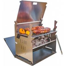 FENNEK Grill Edelstahl zerlegbar Grillfläche 2...