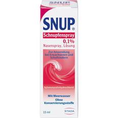 Rezeptfreie Arzneimittel Snup Schnupfenspray 0,1% Nasenspray 15 Milliliter