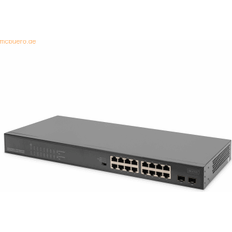 16 portars gigabit switch Digitus 16-portars