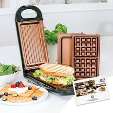 MediaShop Mediashop Multifunktionsgrill M21333 schwarz B/H/L: ca. 13,5x9x31